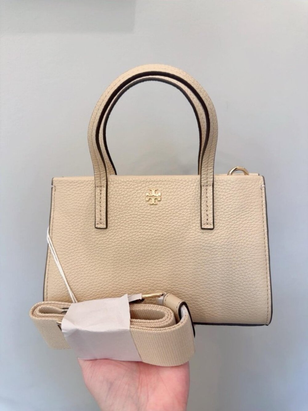 NWT Tory Burch Blake Mini Tote 160637 Soft Serve